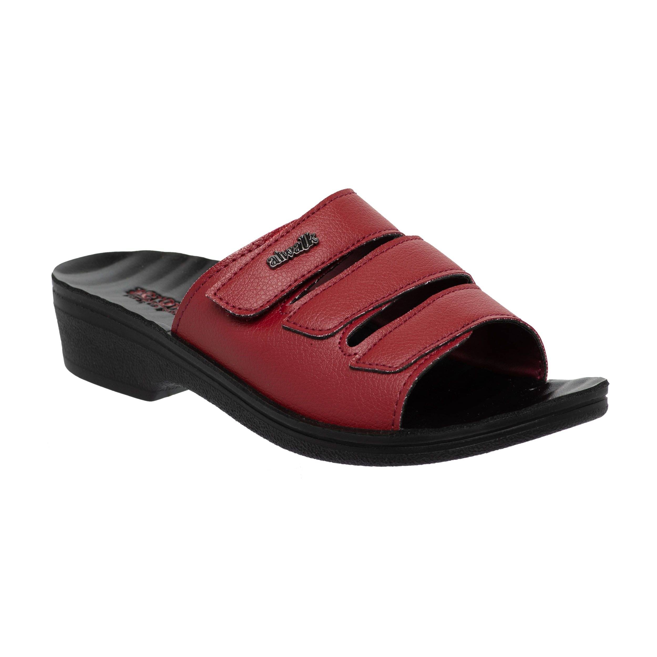 Aerowalk - Maroon Women's Slip On Heels Aerowalk - Maroon Women's Slip On Heels