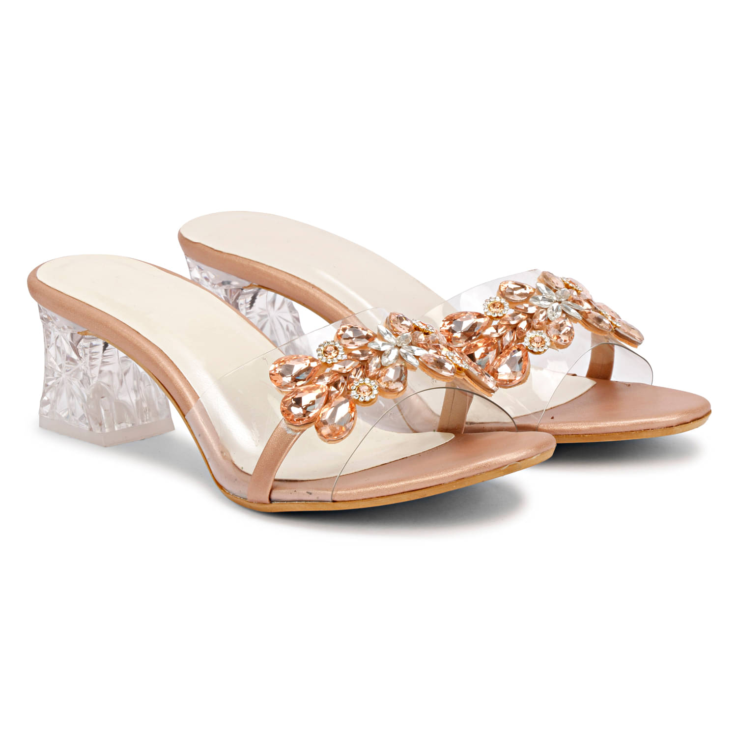     			Commander - Nude Women's Slip On Heels