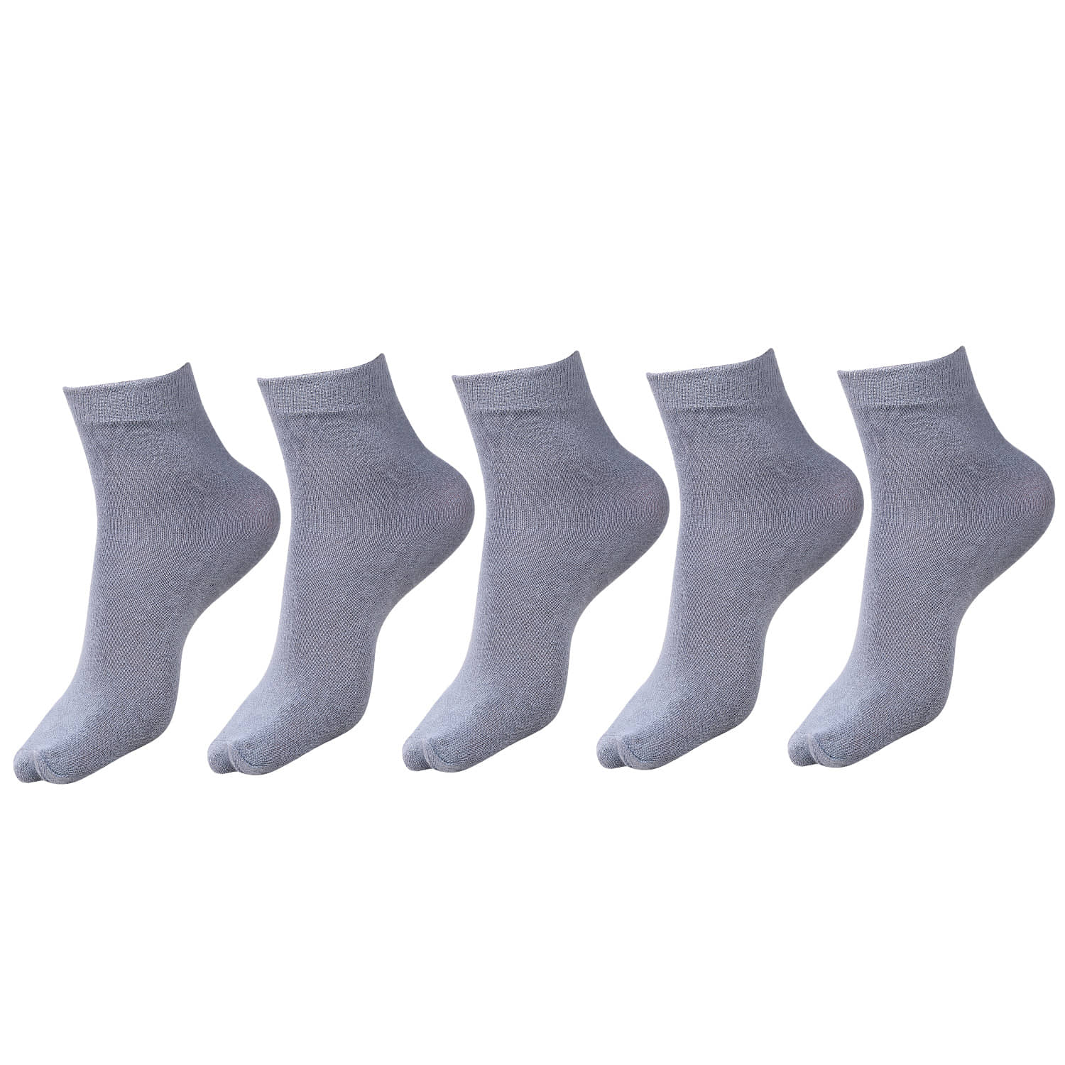 Dollar - Grey Cotton Boy's School Socks ( Pack of 5 ) - Socks | Buy online on ZillyBuy