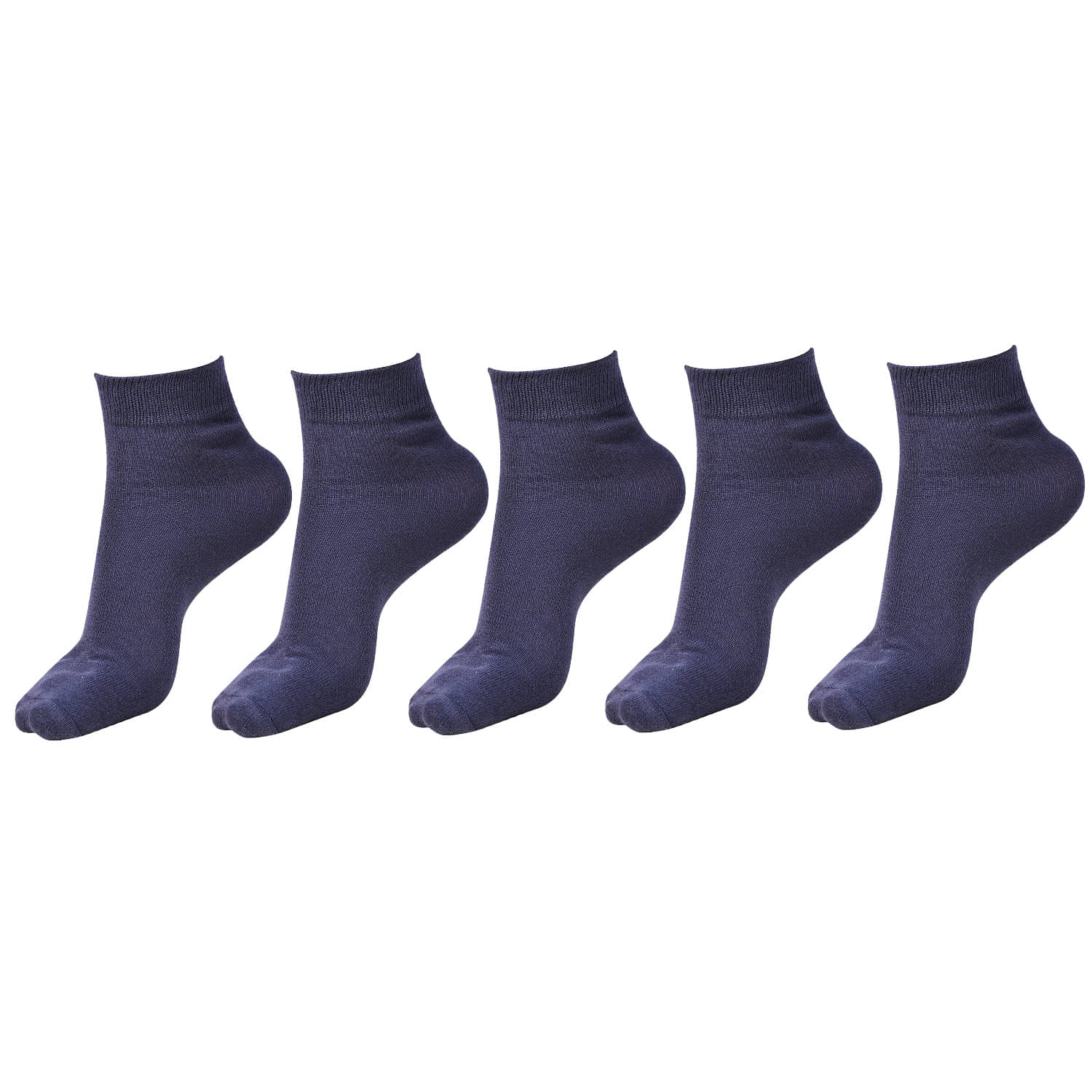 Dollar - Navy Cotton Boy's Ankle Length Socks ( Pack of 5 ) - Socks | Buy online on ZillyBuy