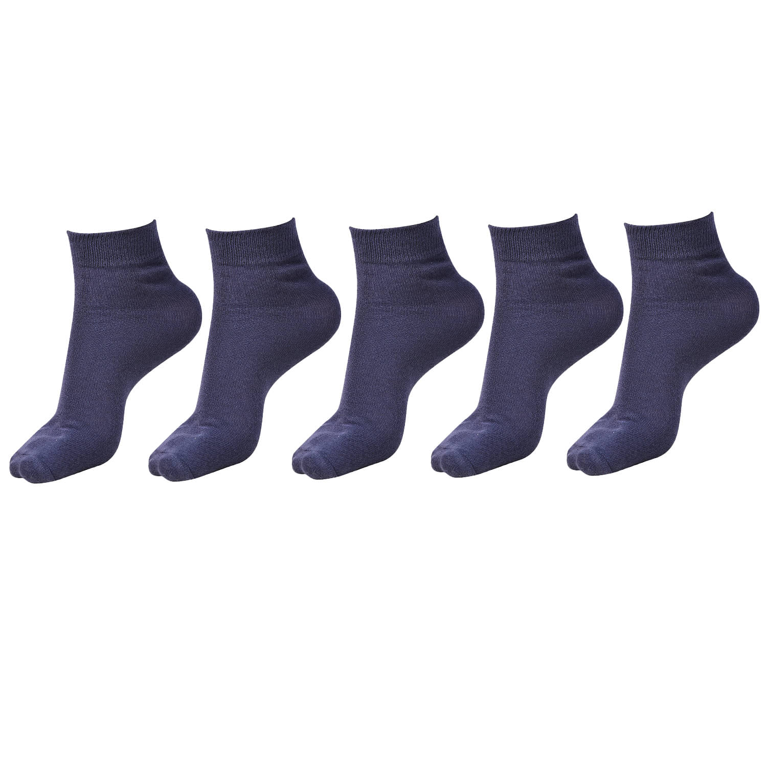    			Dollar - Navy Cotton Boy's School Socks ( Pack of 5 )