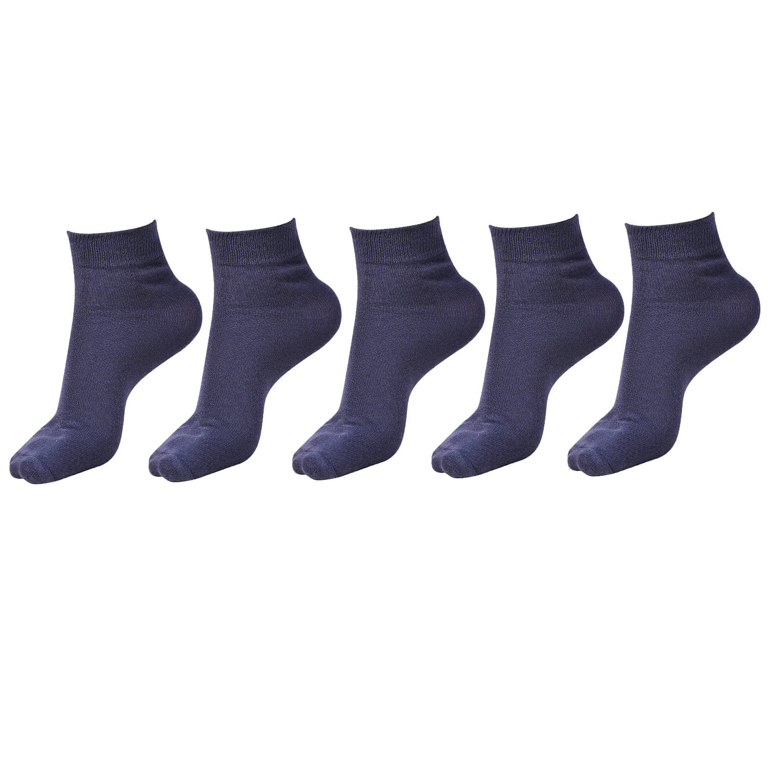 Dollar - Navy Cotton Boy's Ankle Length Socks ( Pack of 5 ) - Socks | Buy online on ZillyBuy