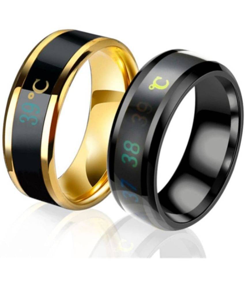FASHION FRILL - Multicolour Rings ( Pack of 2 ) FASHION FRILL - Multicolour Rings ( Pack of 2 )