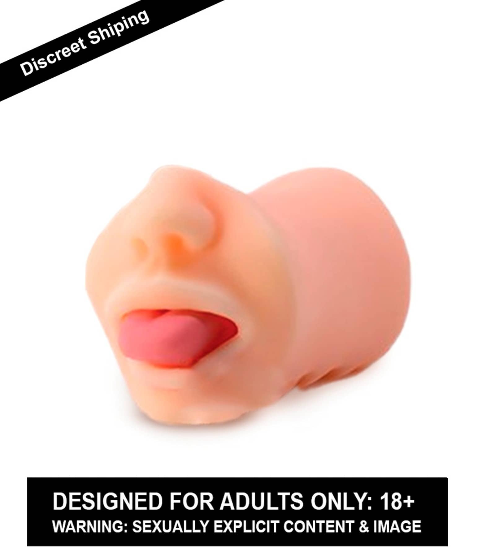 KAMAHOUSE Pocket Pussy with Real Mouth and Tongue Masturbator Low Price Sex Toy For Men