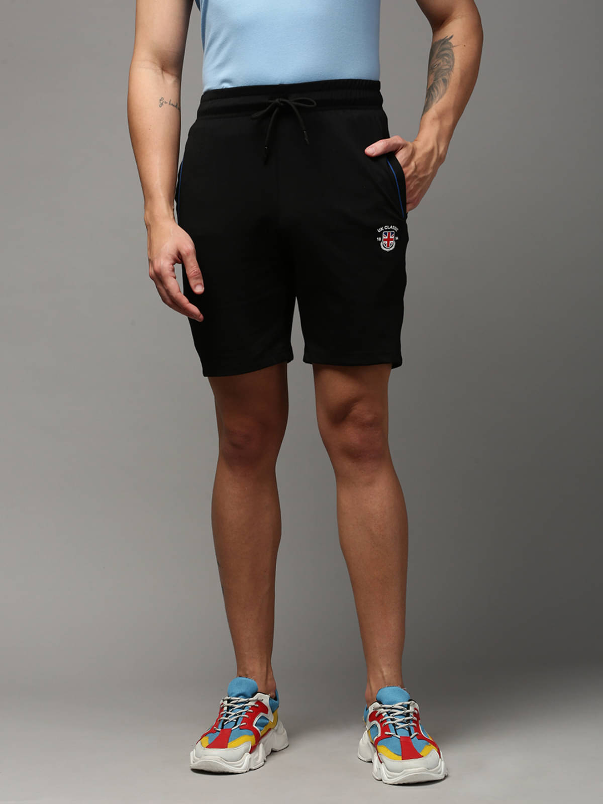    			ONN - Black Cotton Men's Shorts ( Pack of 1 )