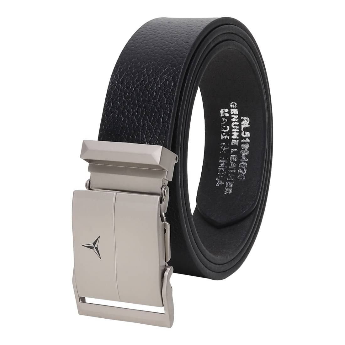 SILKSHOPPING - Black 100% Leather Men's Formal Belt ( Pack of 1 ) SILKSHOPPING - Black 100% Leather Men's Formal Belt ( Pack of 1 )