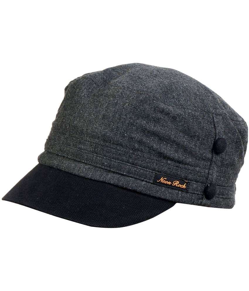 Zacharias - Gray Cotton Men's Cap ( Pack of 1 )