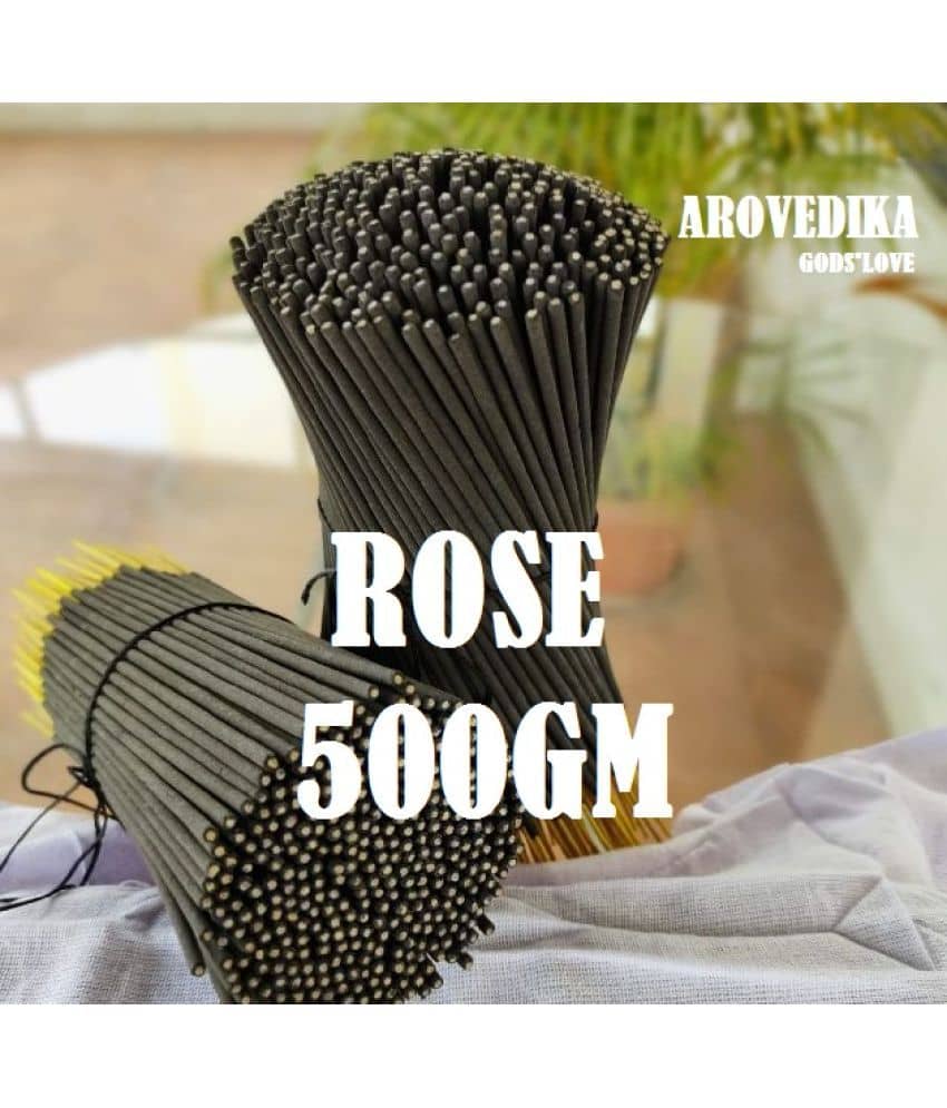 Incense Stick Rose 500 gm (Pack of 1)