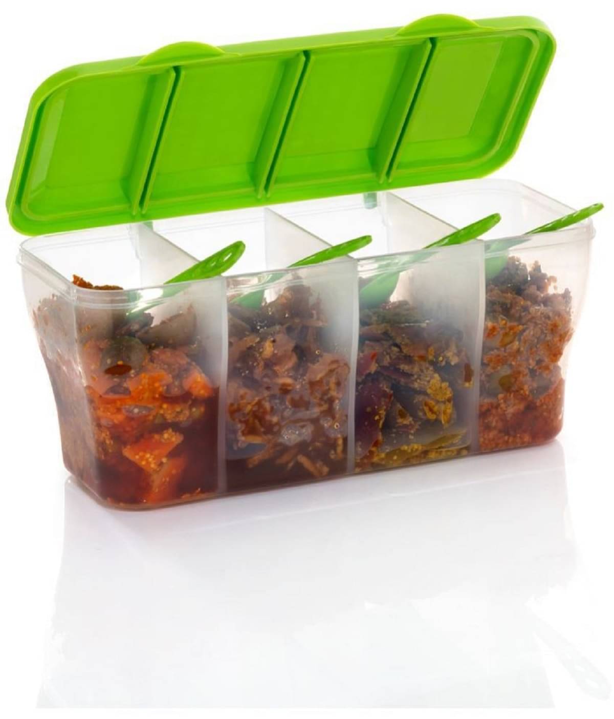     			Analog kitchenware - Pickle PET Green Pickle Container ( Set of 1 )