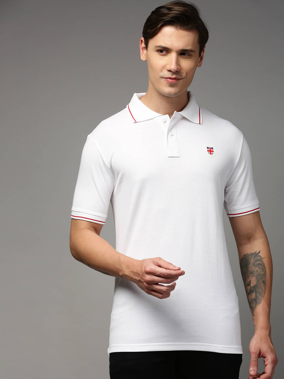 ONN - White Cotton Regular Fit Men's Polo T Shirt ( Pack of 1 )     			ONN - White Cotton Regular Fit Men's Polo T Shirt ( Pack of 1 )