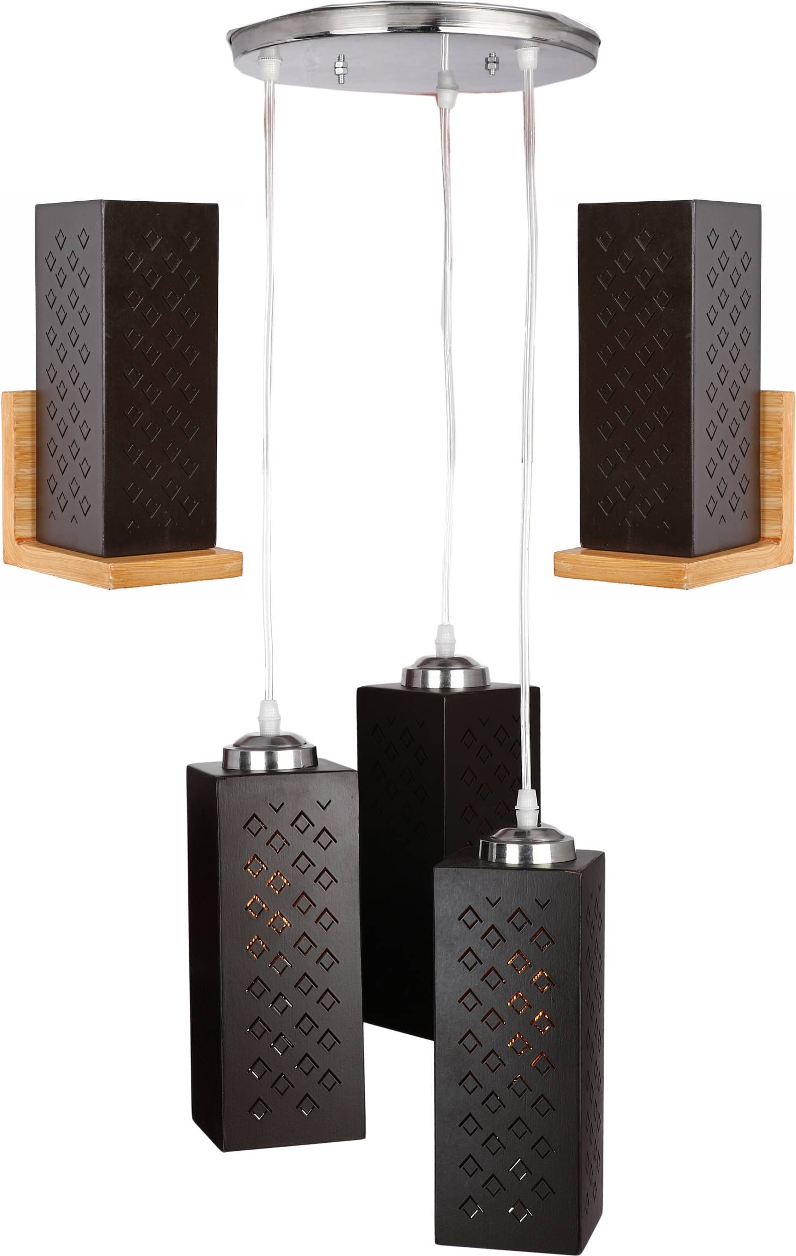 Somil - Black Wallchiere ( Pack of 3 ) Somil - Black Wallchiere ( Pack of 3 )