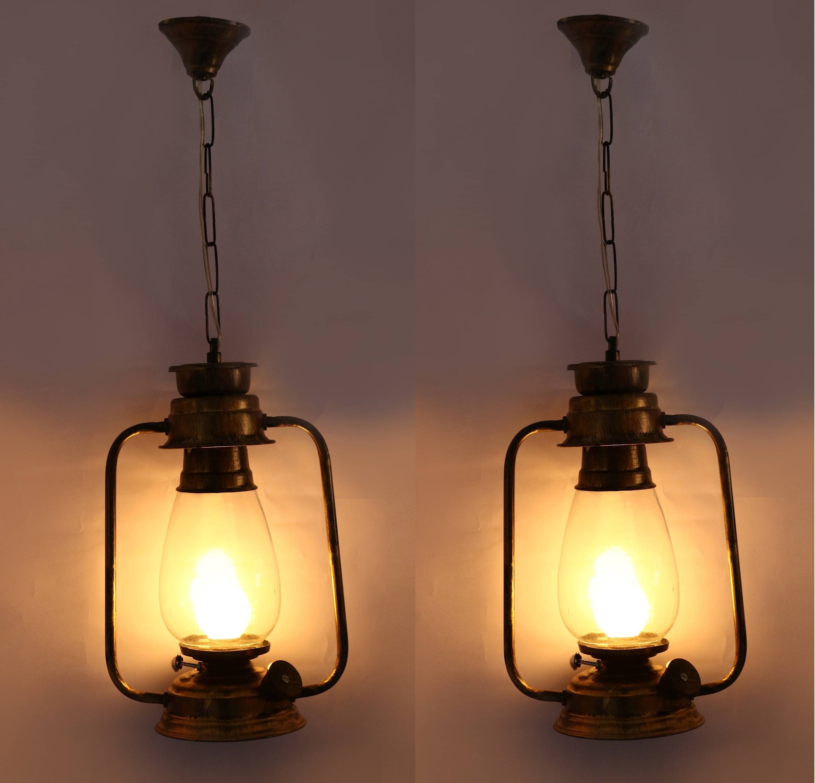 Somil Glass Ceiling Light Pendant Multi - Pack of 2 Somil Glass Ceiling Light Pendant Multi - Pack of 2
