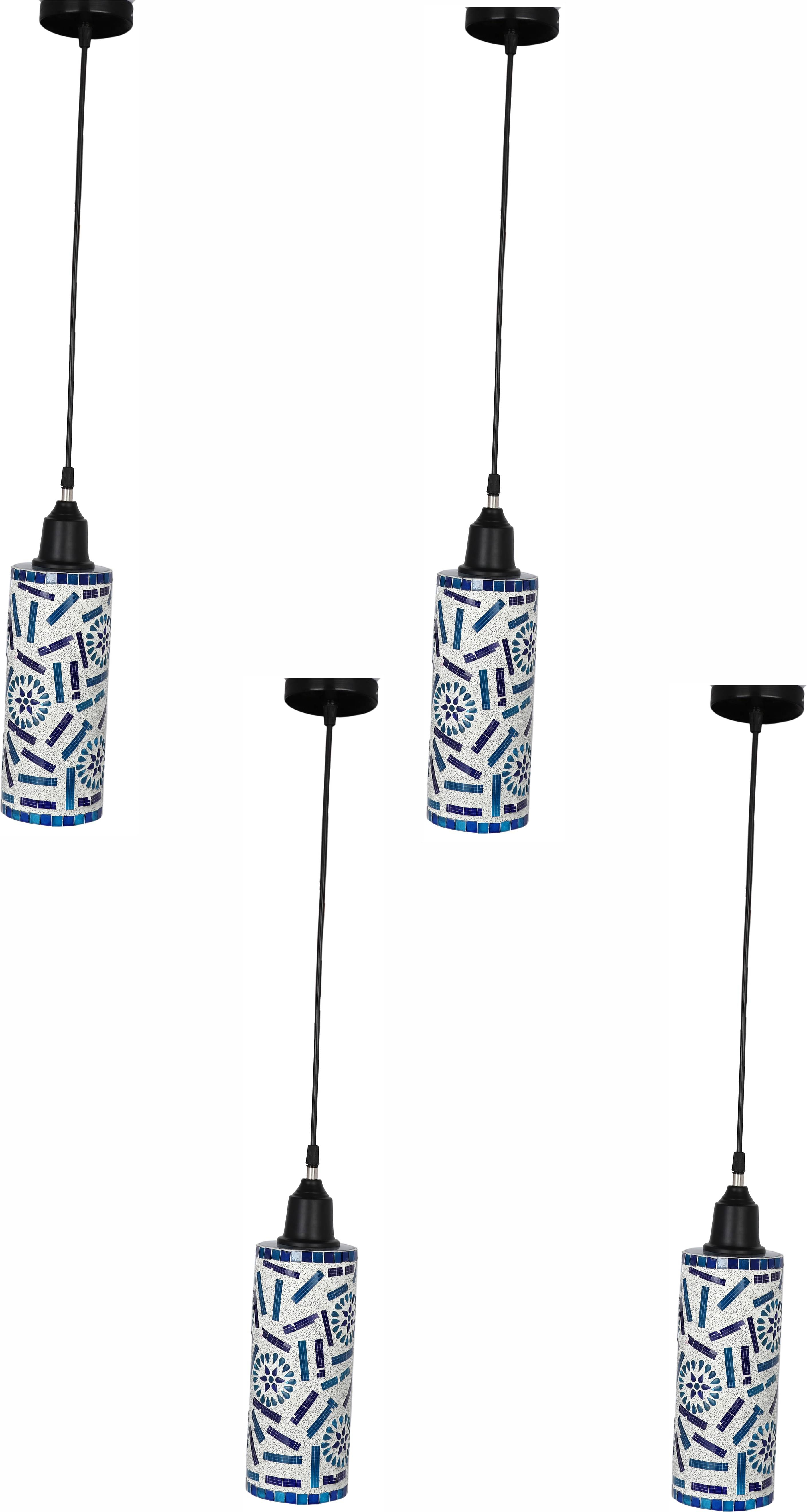 Somil Glass Ceiling Light Pendant Multi - Pack of 4 Somil Glass Ceiling Light Pendant Multi - Pack of 4