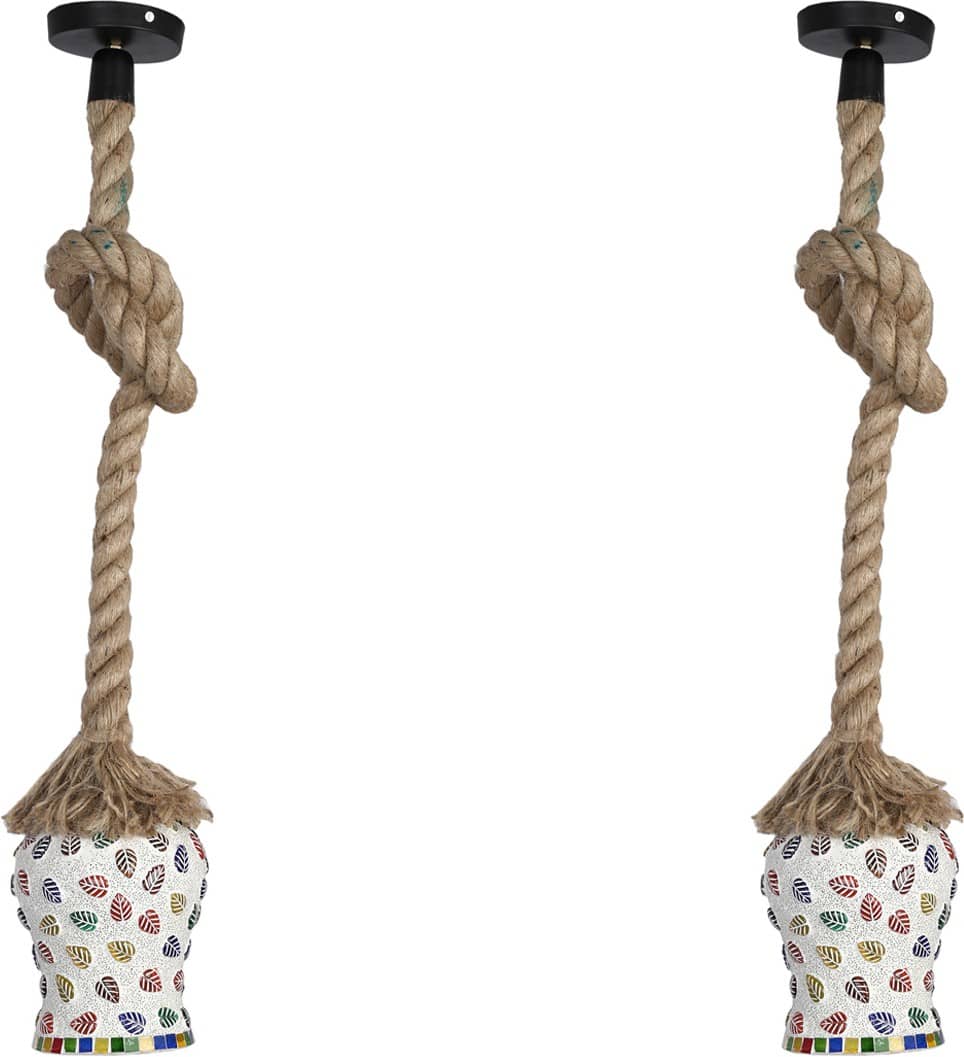 Somil Glass Ceiling Light Pendant Multi - Pack of 2