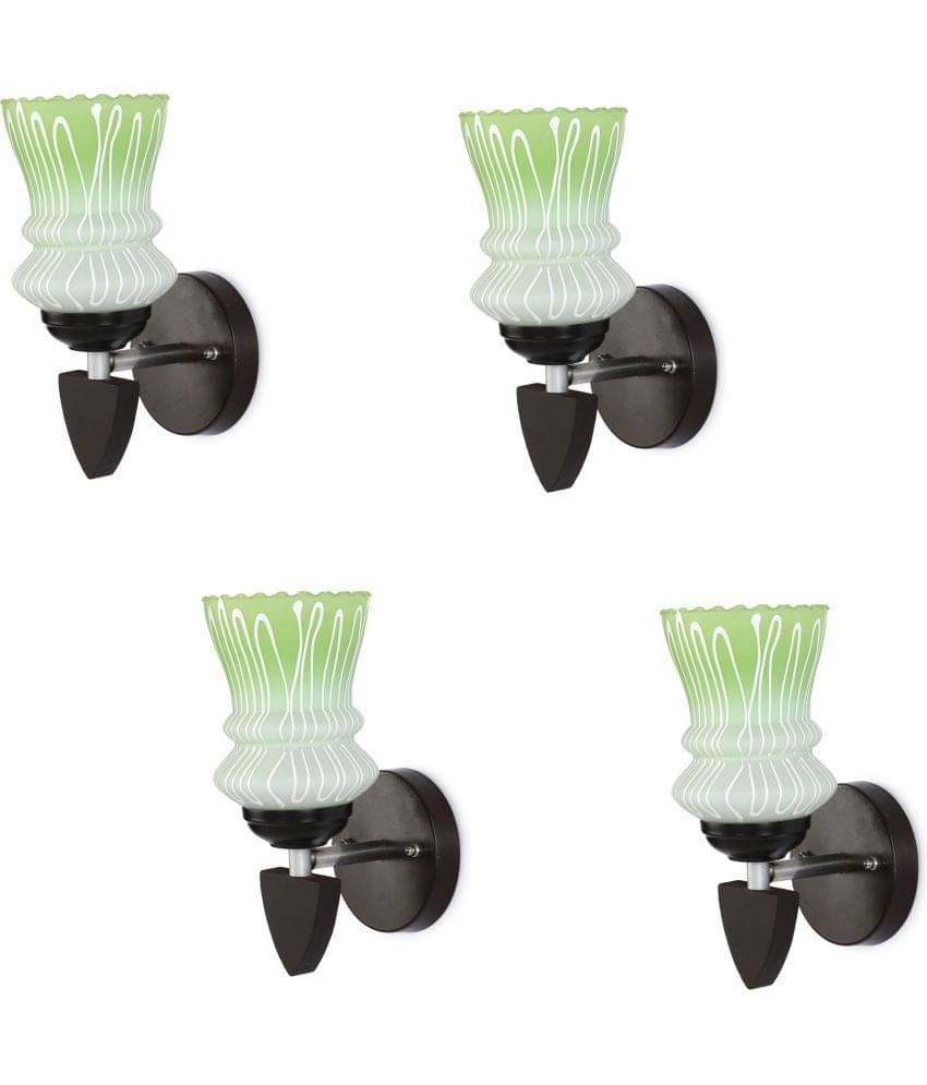 Somil - Green Wallchiere ( Pack of 4 ) Somil - Green Wallchiere ( Pack of 4 )