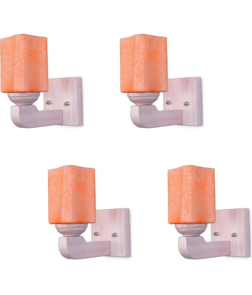     			Somil - Red Wallchiere ( Pack of 4 )