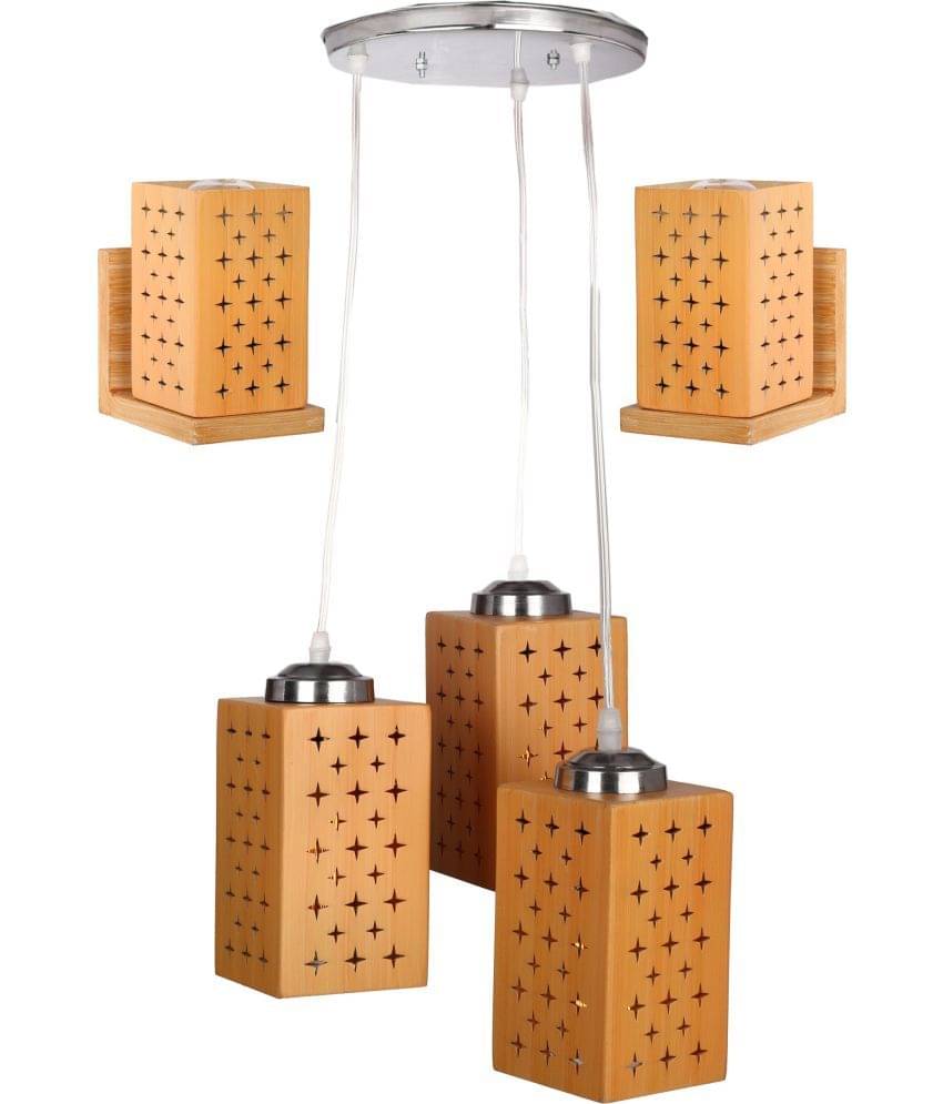 Somil - Yellow Wallchiere ( Pack of 3 ) Somil - Yellow Wallchiere ( Pack of 3 )