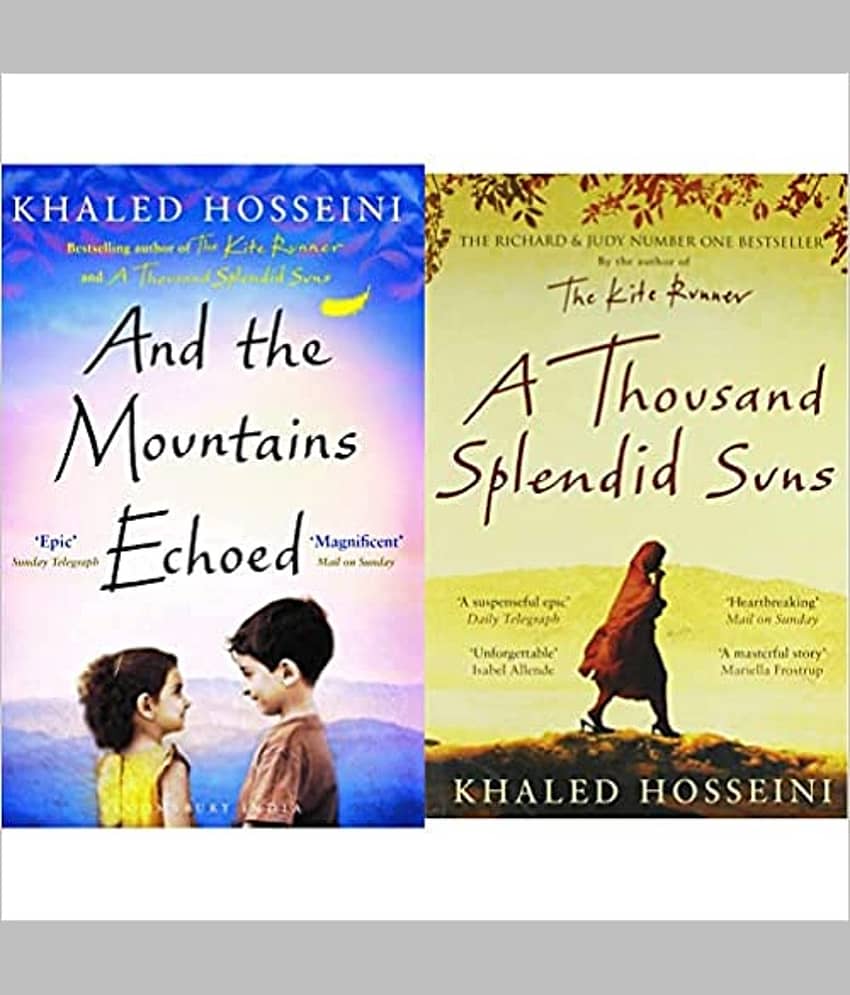 A Thousand Splendid Suns + And the Mountains Echoed (Set of 2 Books) Product Bundle - Stationery | Buy online on ZillyBuy