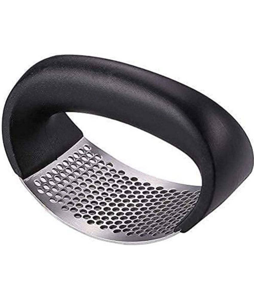 Handa - Stainless Steel Vegetable Grater ( Pack of 1 ) - Black Handa - Stainless Steel Vegetable Grater ( Pack of 1 ) - Black