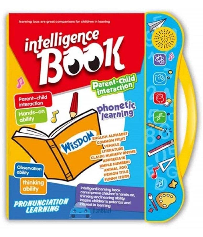 JELLIFY Musical Learning Study Book with Numbers Letters and more Education Toy for Kids (Multicolor) JELLIFY Musical Learning Study Book with Numbers Letters and more Education Toy for Kids (Multicolor)