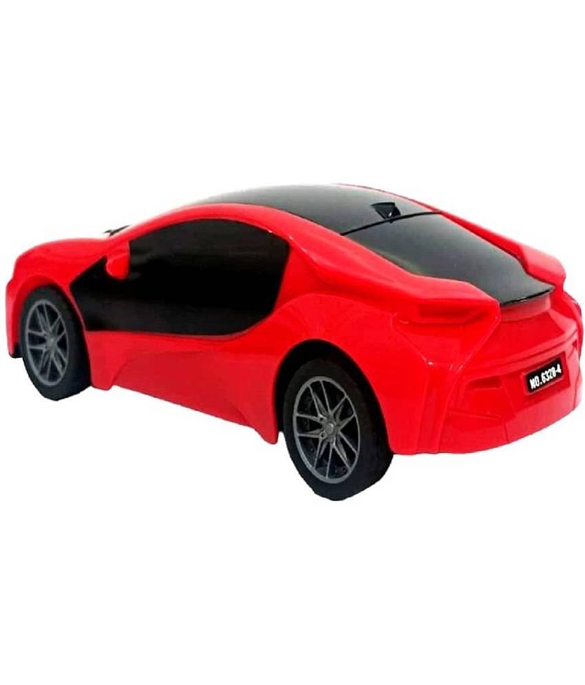 Kidaholic 3D Famous Radio Remote Control High Speed Racing Car Toy for Kids(Random Color) (Free subscription of kids Educational worksheets)