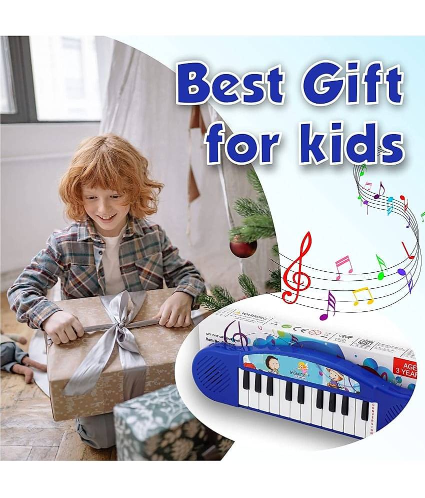 Kidsaholic Electronic Organ Piano Musical Instrument, Portable Keyboard , Musical Toy (Free subscription of kids Educational worksheets)