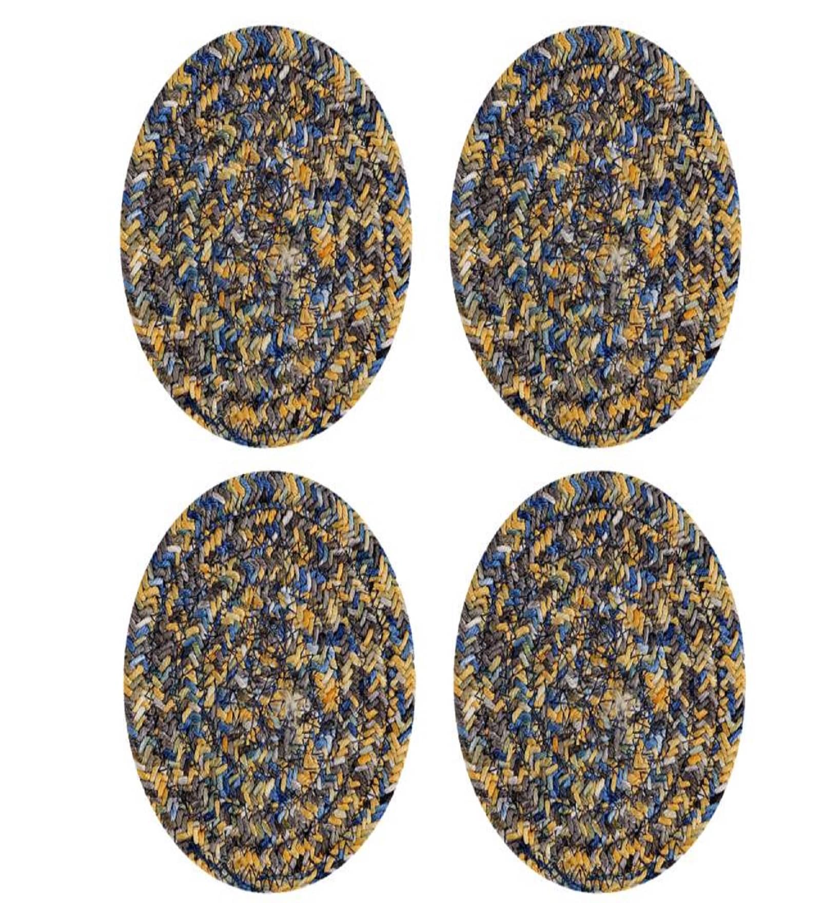 LADLI JEE Set of 4 Polyester Coaster