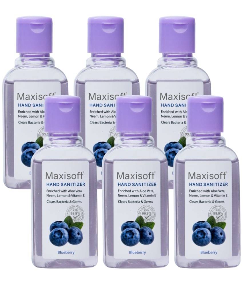     			MAXISOFT - Antibacterial Hand Sanitizer 30 mL ( Pack of 6 )