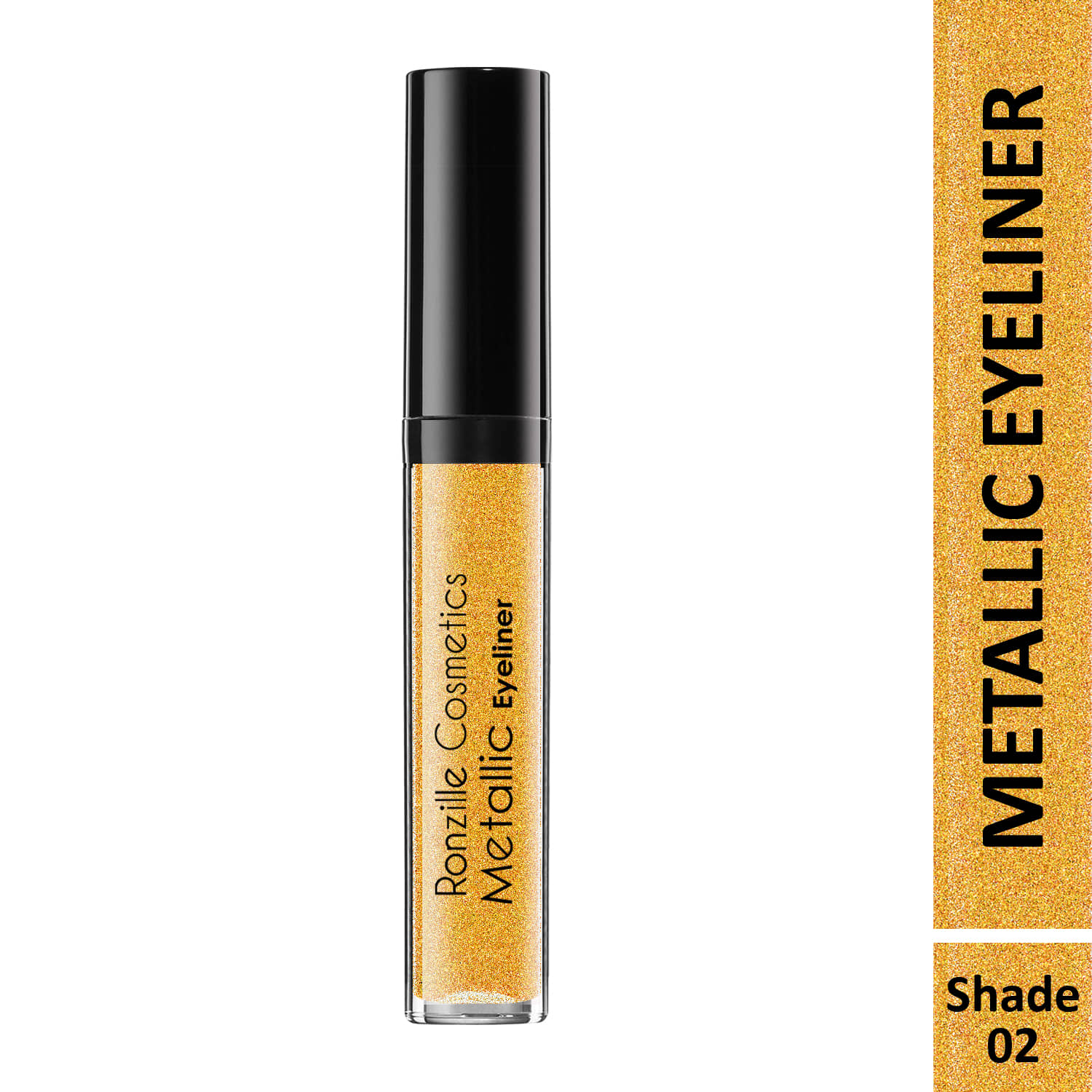 Ronzille - Olive Glitter Eye Liner Liquid ( Pack of 1 ) - Makeup - Eyes | Buy online on ZillyBuy