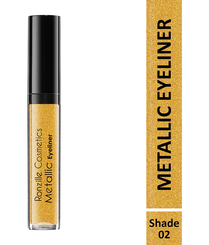 Ronzille - Olive Glitter Eye Liner Liquid ( Pack of 1 ) - Makeup - Eyes | Buy online on ZillyBuy