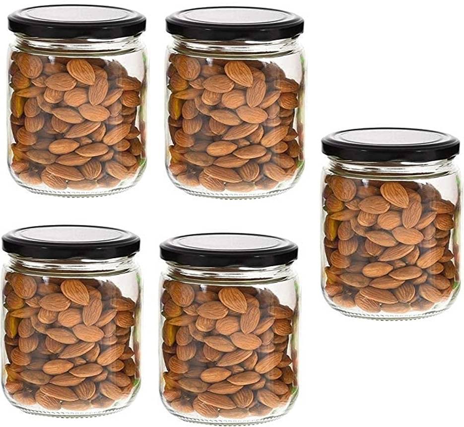     			Somil - Storage Container Glass Transparent Utility Container ( Set of 5 )