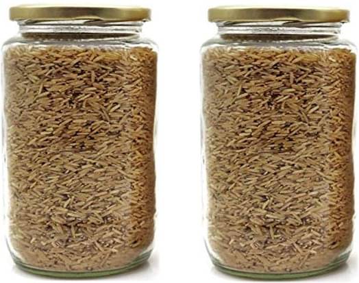 Somil - Storage Container Glass Transparent Tea/Coffee/Sugar Container ( Set of 2 ) Somil - Storage Container Glass Transparent Tea/Coffee/Sugar Container ( Set of 2 )