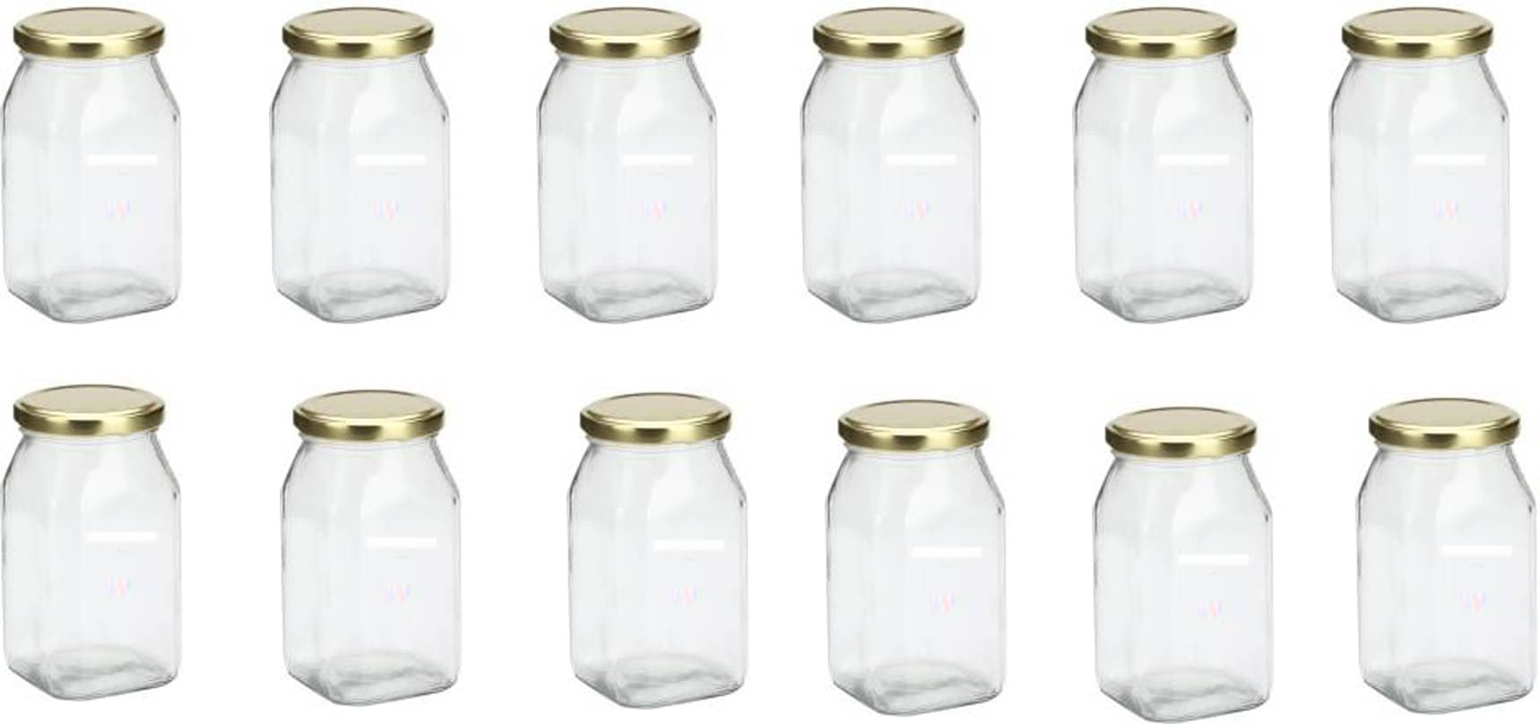 Somil - Storage Container Glass Transparent Utility Container ( Set of 12 )     			Somil - Storage Container Glass Transparent Utility Container ( Set of 12 )