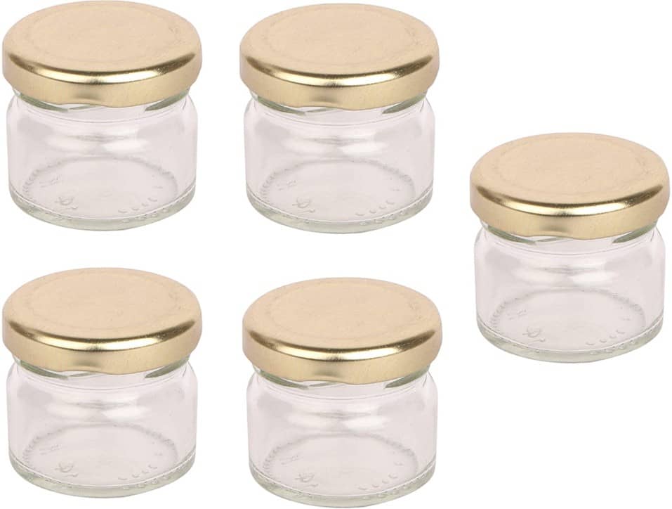 Somil - Storage Container Glass Transparent Utility Container ( Set of 5 )