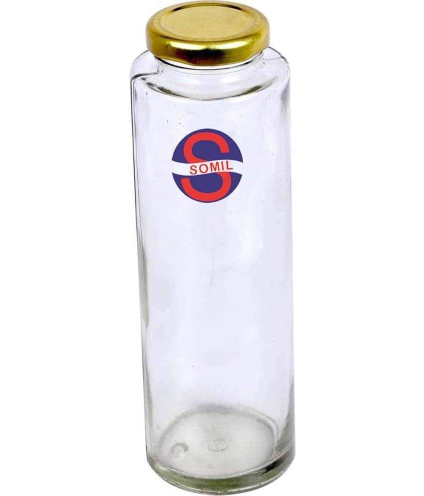     			Somil - Storage Container Glass Transparent Dal Container ( Set of 1 )