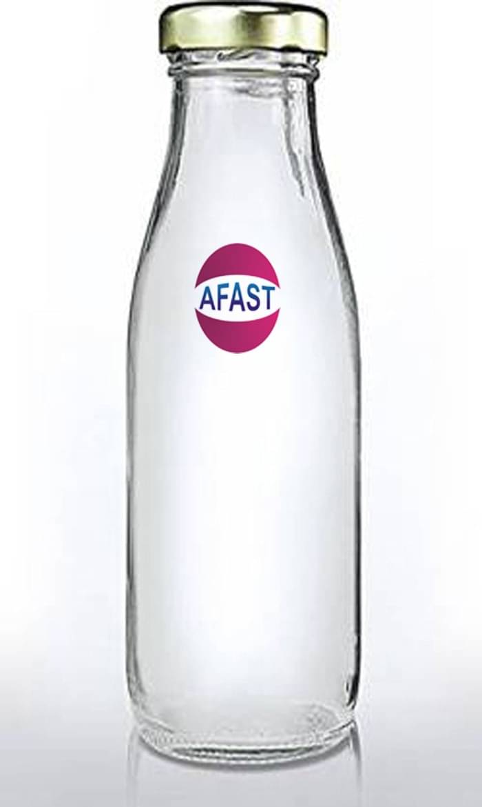Somil - Stylish Kitchen Storage & Serving Glass Bottle Transparent Water Bottle 300 mL ( Set of 1 ) Somil - Stylish Kitchen Storage & Serving Glass Bottle Transparent Water Bottle 300 mL ( Set of 1 )