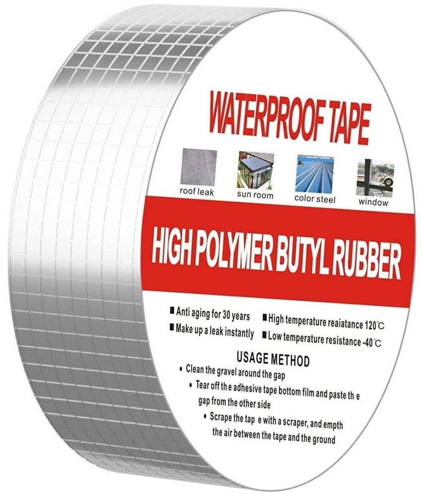     			XFORIA - Silver Single Sided Duct Tape ( Pack of 1 )