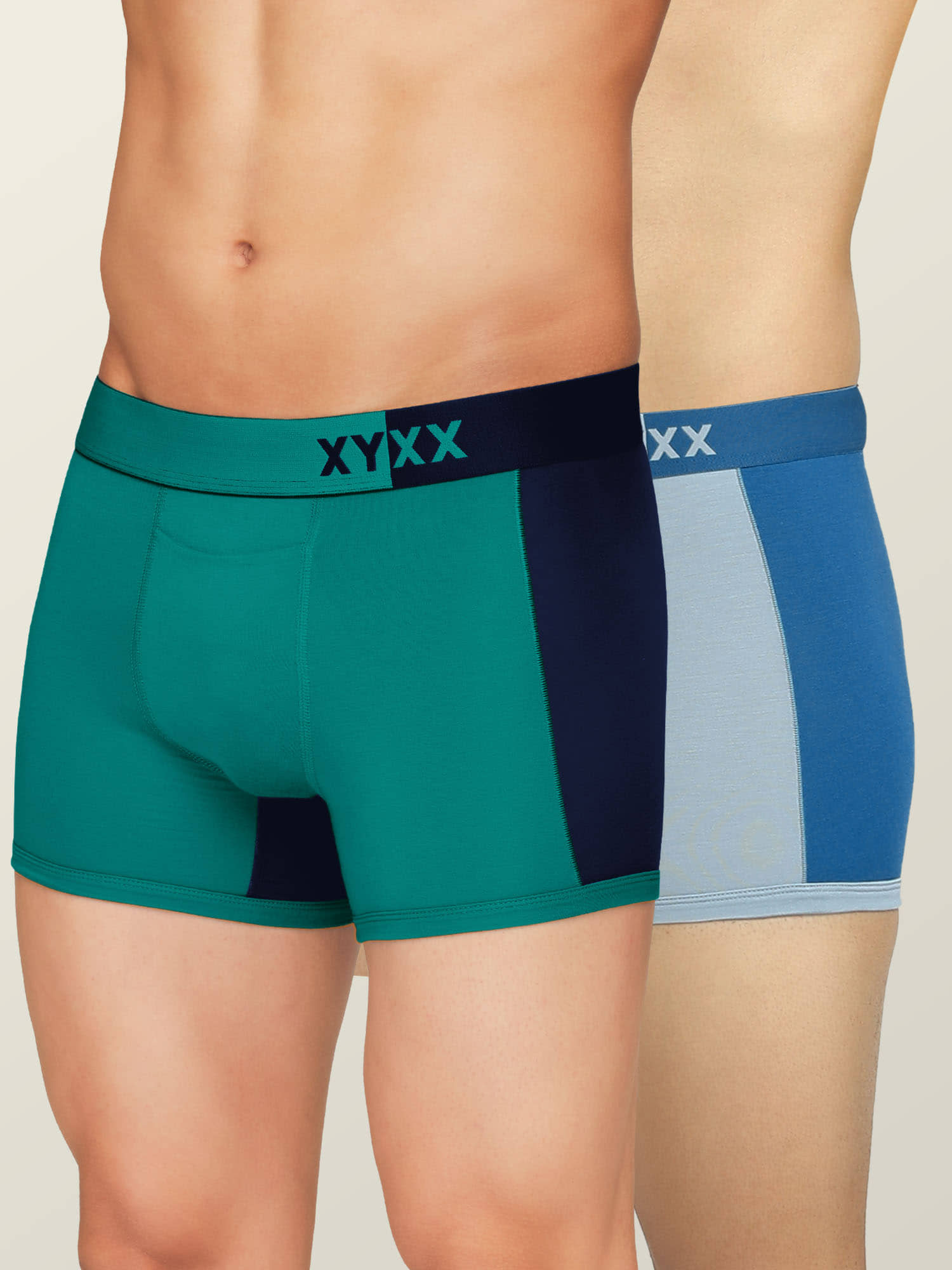 XYXX Pack of 2 Modal Trunks For Men's ( Multicolor )