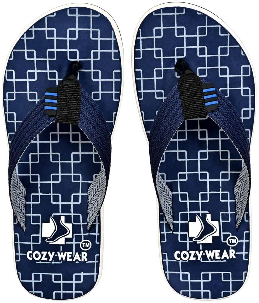 Cozy Wear - Multicolor Men's Thong Flip Flop