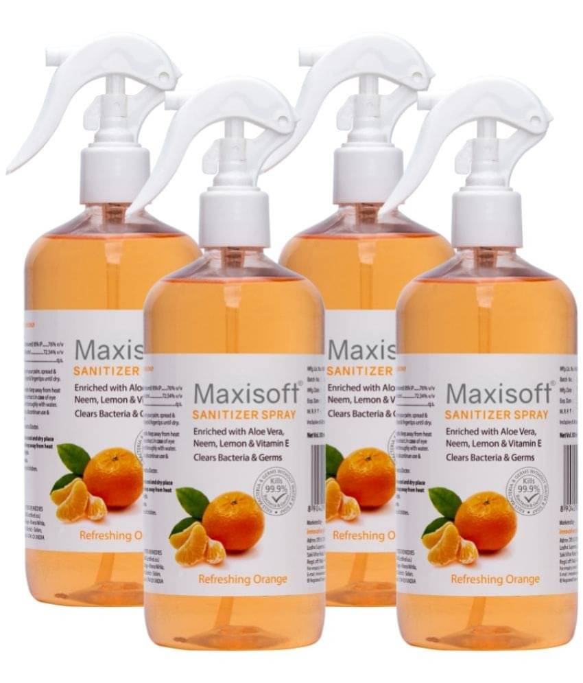     			MAXISOFT - Refreshing Hand Sanitizer 250 mL ( Pack of 4 )