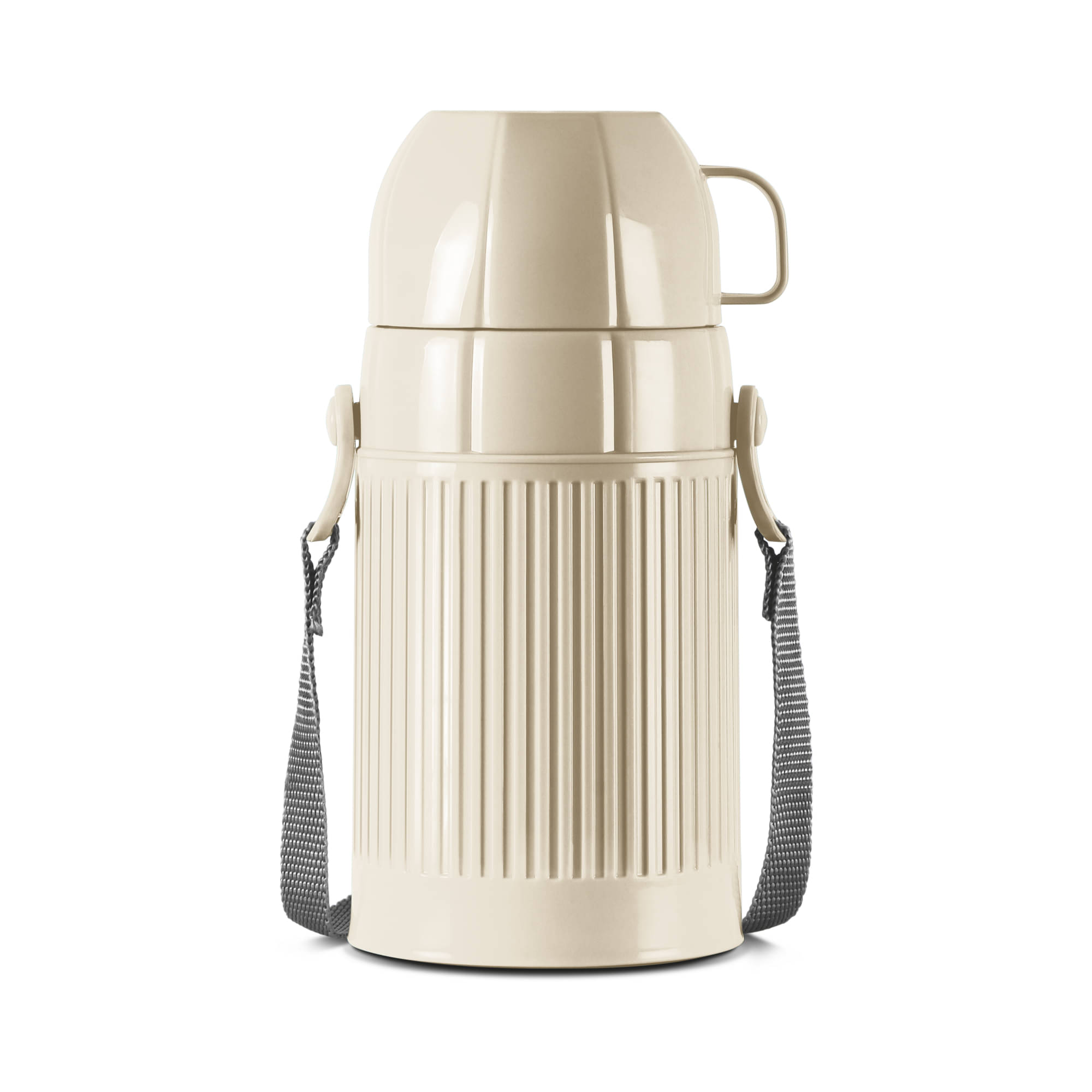     			Milton Precious 500 Plastic Insulated Flask, 480 ml, Ivory | BPA Free | Food Grade | Odour Free | Easy Grip | Easy to Carry | Light Weight | School | Kids | Picnic