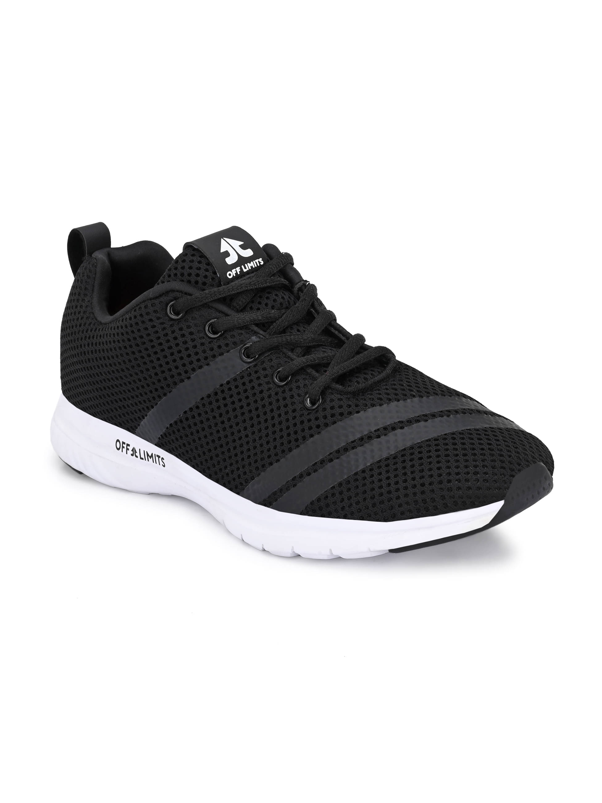 OFF LIMITS - RIDER III Black Men's Sports Running Shoes OFF LIMITS - RIDER III Black Men's Sports Running Shoes