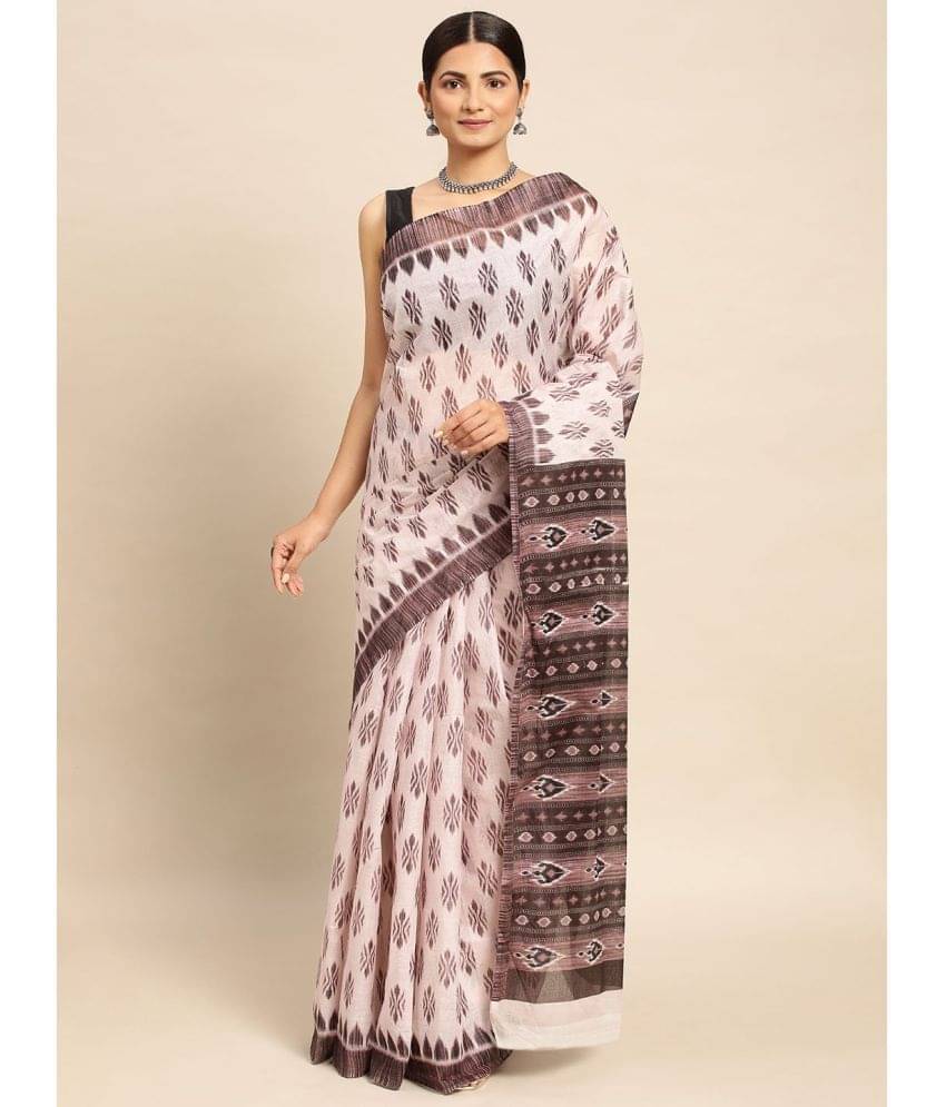 SHANVIKA Cotton Printed Saree Without Blouse Piece ( Pink )     			SHANVIKA Cotton Printed Saree Without Blouse Piece ( Pink )
