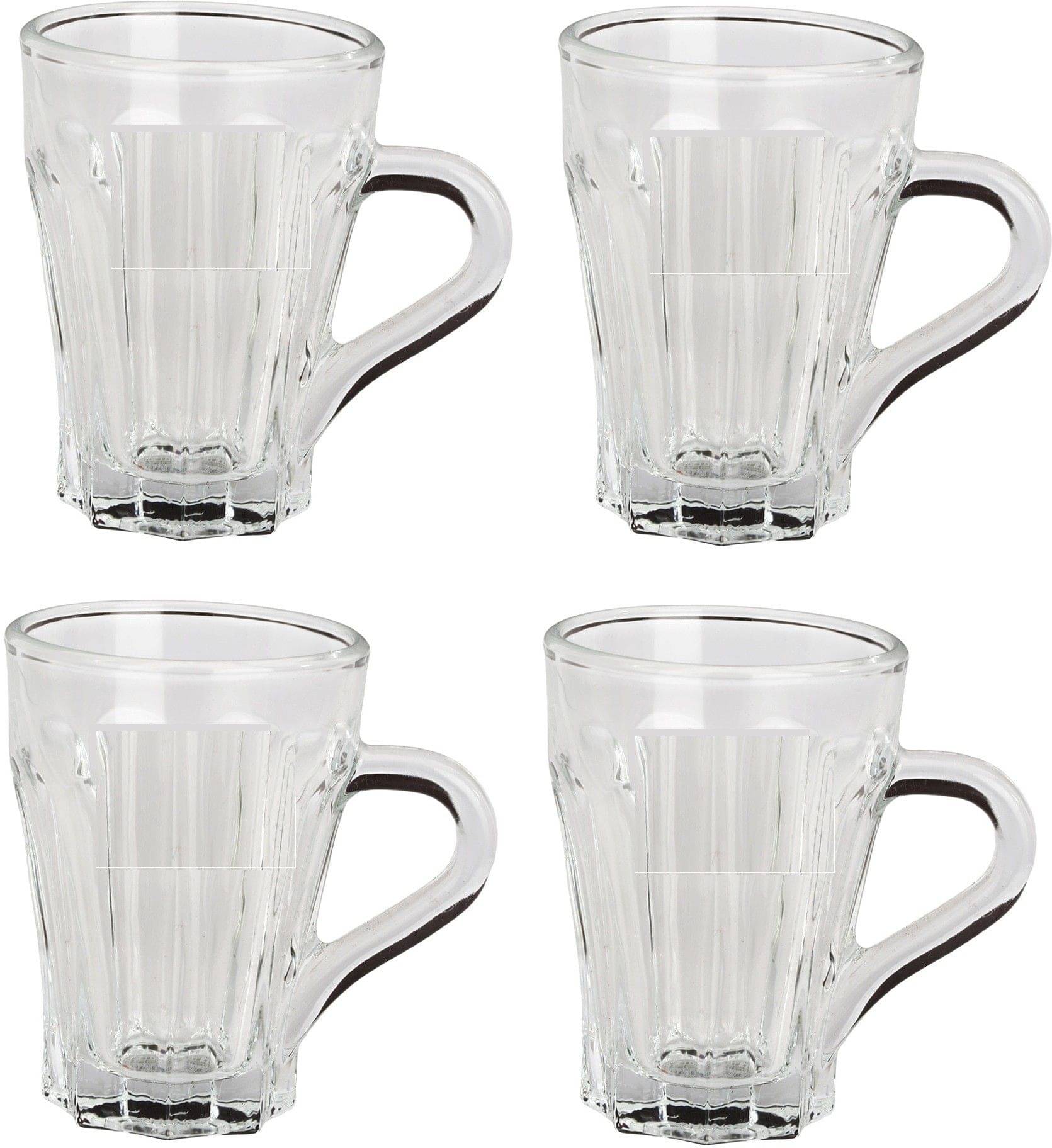     			Somil - Glass Self Stirring Tea Cup 100 ml ( Pack of 4 )