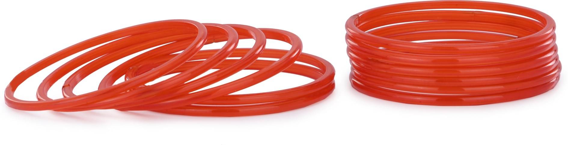 Somil - Red Bangle Set ( Pack of 1 ) Somil - Red Bangle Set ( Pack of 1 )