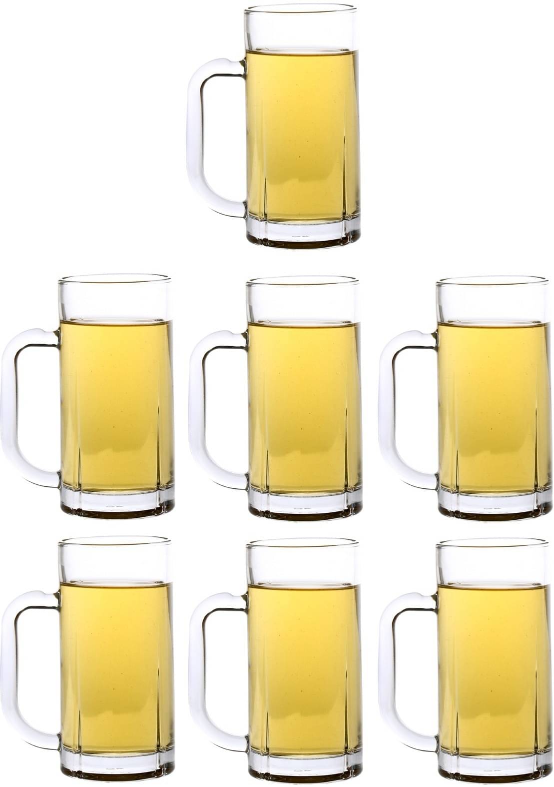     			Somil Beer Mug Glasses Set,  300 ML - (Pack Of 7)