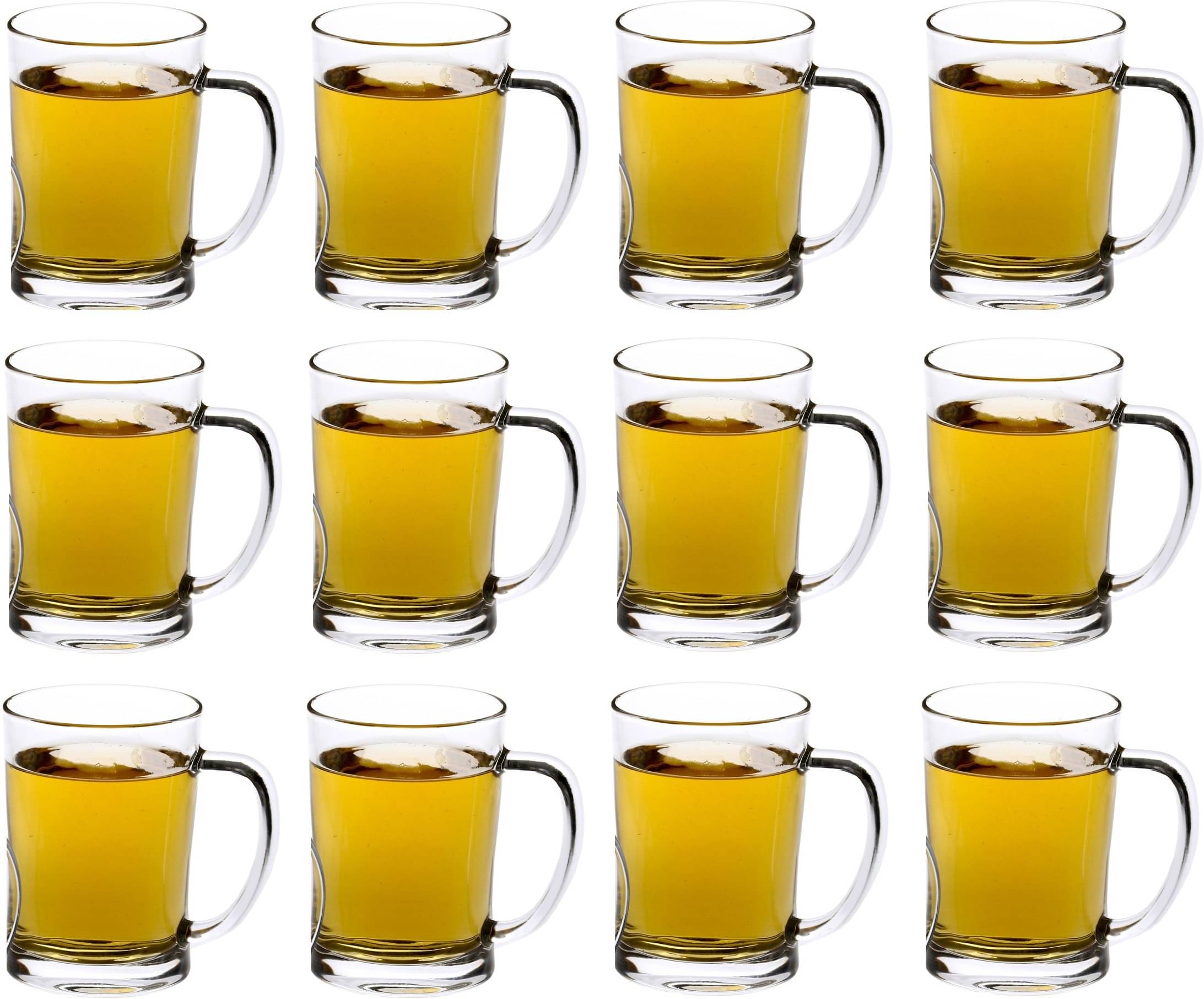     			Somil Beer Mug Glasses Set,  350 ML - (Pack Of 12)