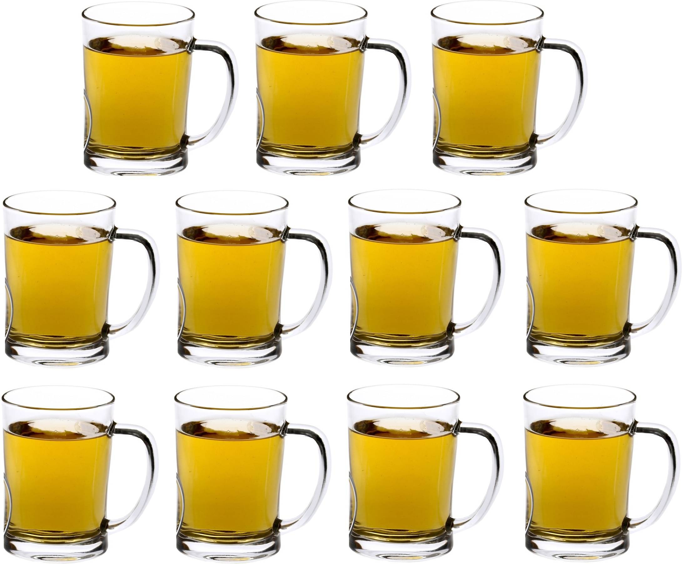     			Somil Beer Mug Glasses Set,  350 ML - (Pack Of 11)