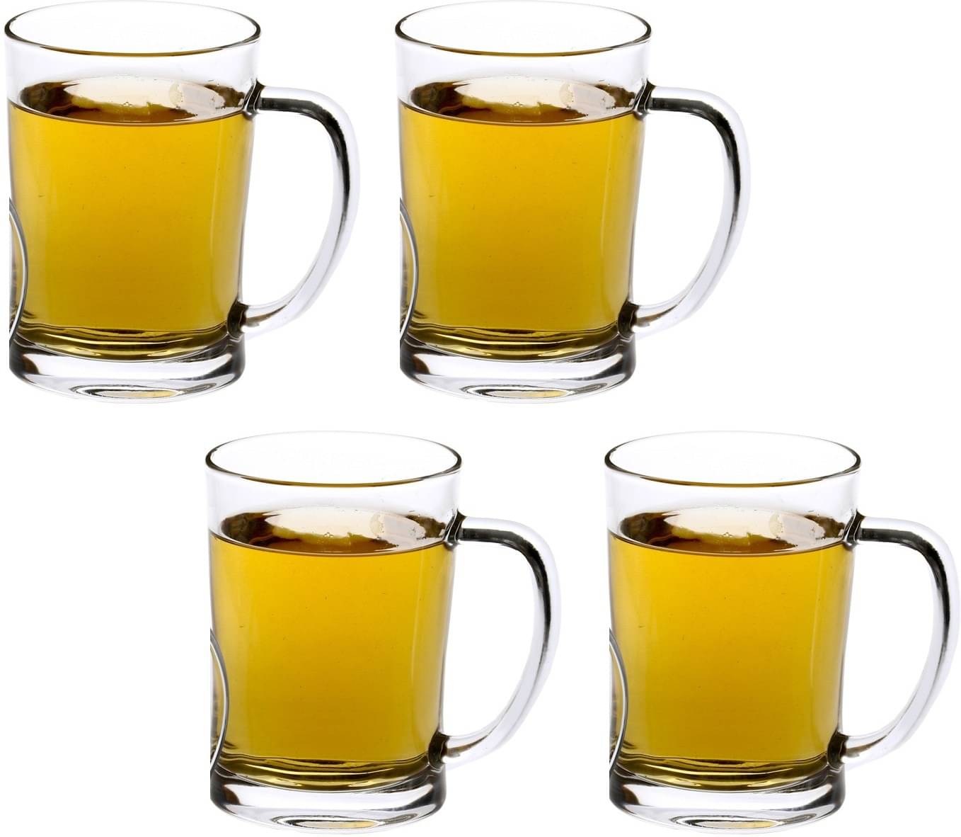     			Somil Beer Mug Glasses Set,  350 ML - (Pack Of 4)