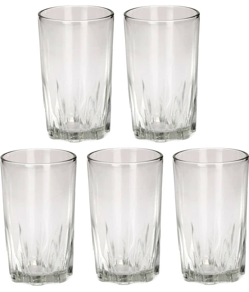 Somil Water/Juice   Glasses Set,  200 ML - (Pack Of 5)